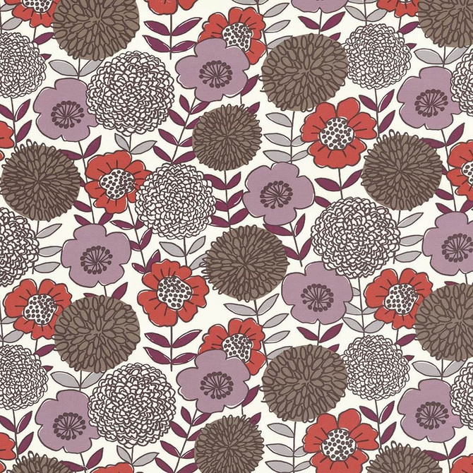 Kasmir Fabric Arcodoro Bittersweet 5064 100% Cotton CHINA 15,000 Wyzenbeek Double Rubs Horizontal: 27 inches and Vertical: 25 2/8 inches 54 - My Fabric Connection -