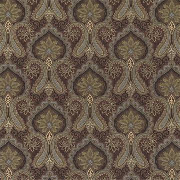 Kasmir Fabric Audasson Mocha 1433 100% Cotton SPAIN 24,000 Wyzenbeek Double Rubs H: 13 4/8 inches, V: 12 4/8 inches 54 - 56 - My Fabric Connection - Kasmir