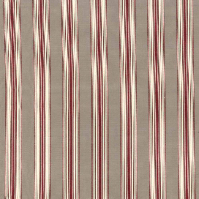 Kasmir Fabric Bartlett Stripe Wine 5087 100% Cotton INDIA 6,000 Wyzenbeek Double Rubs H: 4 4/8 inches, V:N/A 54 - My Fabric Connection - Kasmir