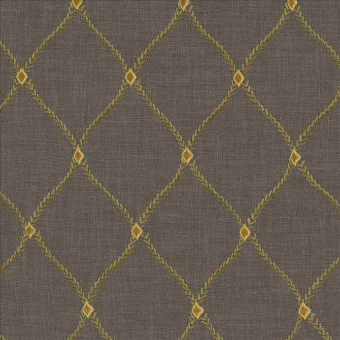 Kasmir Fabric Bluffton Platinum 1438 100% Polyester
Embroidery
100% Rayon
 INDIA 15,000 Wyzenbeek Double Rubs </p><p>Repeat: Horizontal: 4 2/8 inches and Vertical: 6 1/8 inches 51 - My Fabric Connection -