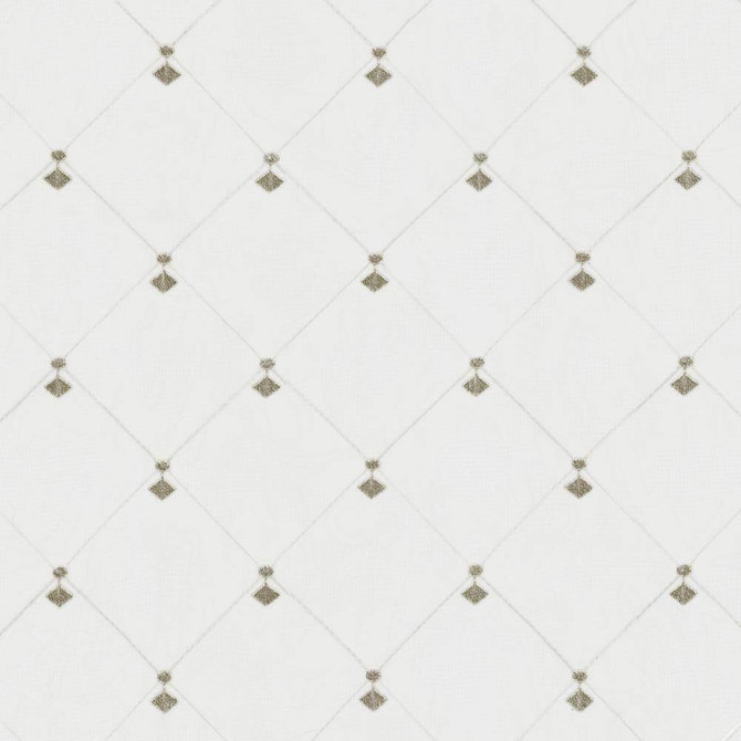 Kasmir Fabric Borderline Smoke 5108 100% Polyester TURKEY Not Tested H: 4 3/8 inches, V:4 3/8 inches 59 - 60 - My Fabric Connection - Kasmir