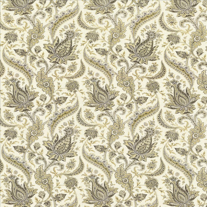 Kasmir Fabric Botticelli Antique Gold 5063 55% Linen
45% Rayon
 CHINA 12,000 Wyzenbeek Double Rubs Horizontal: 13 4/8 inches and Vertical: 18 inches 54 - My Fabric Connection -