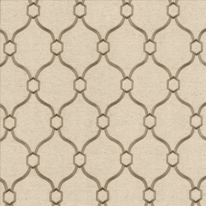 Kasmir Fabric Braxton Silver 5111 32% Viscose
30% Polyester
26% Linen
12% Rayon
 CHINA </p><p>Repeat: Horizontal: 3 6/8 inches and Vertical: 5 inches 54 - My Fabric Connection -