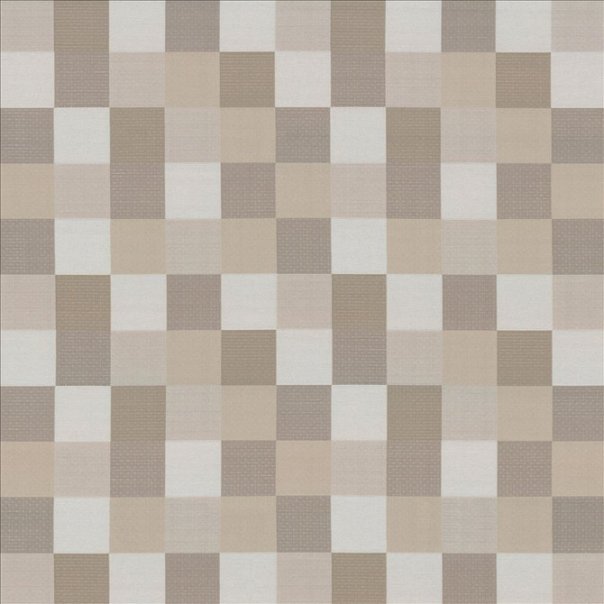 Kasmir Fabric Brewster Check Driftwood 1437 100% Polyester
 TURKEY </p><p>Repeat: Horizontal: 13 4/8 inches and Vertical: 14 7/8 inches 58 - My Fabric Connection -