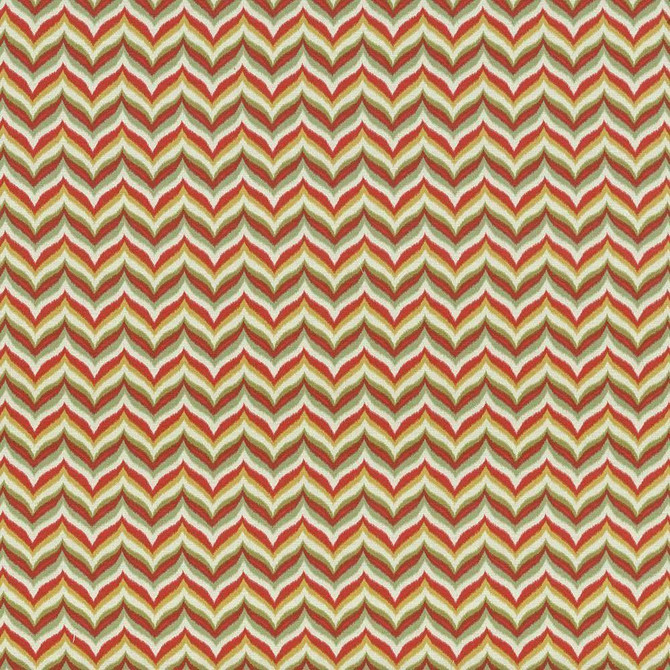 Kasmir Fabric Cap Rock Flame Umbria Red 5070 100% Cotton PAKISTAN 15,000 Wyzenbeek Double Rubs H: 3 inches, V:3 inches 54 - 55 - My Fabric Connection - Kasmir