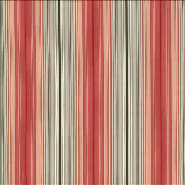 Kasmir Fabric Catalyst Stripe Radish 5063 100% Cotton PERU 42,000 Wyzenbeek Double Rubs H: 13 4/8 inches, V: N/A 54 - My Fabric Connection - Kasmir