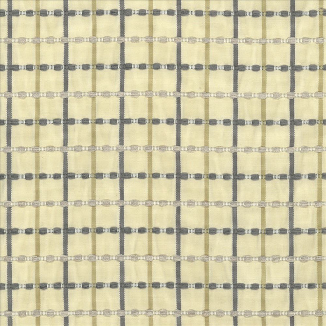 Kasmir Fabric Cha Cha Check Pewter 5067 100% Polyester
 CHINA 24,000 Wyzenbeek Double Rubs Horizontal: 2 inches and Vertical: 2 inches 54 - My Fabric Connection -