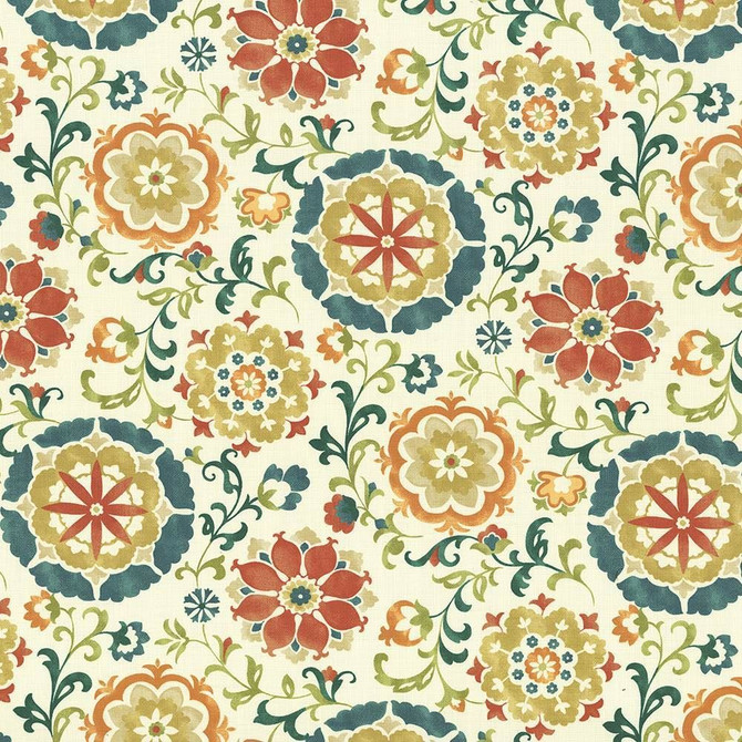 Kasmir Fabric Chappell Garden Sundance 1434 100% Cotton INDONESIA 15,000 Wyzenbeek Double Rubs Horizontal: 27 inches and Vertical: 27 inches 54 - 55 - My Fabric Connection -