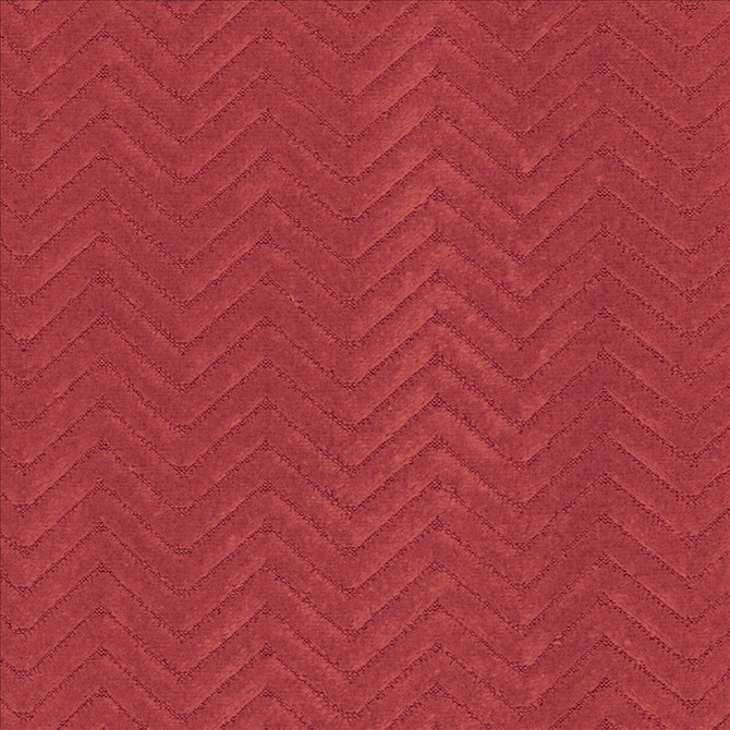 Kasmir Fabric Chevreau Chevron Persimmon 5094 100% Polyester CHINA 60,000 Wyzenbeek Double Rubs Horizontal: 1 2/8 inches and Vertical: 2/8 inches 56 - My Fabric Connection -
