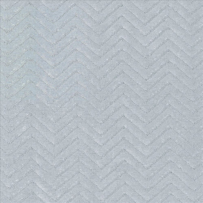 Kasmir Fabric Chevreau Chevron Sky 5097 100% Polyester CHINA 60,000 Wyzenbeek Double Rubs Horizontal: 1 2/8 inches and Vertical: 2/8 inches 56 - My Fabric Connection -