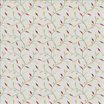 Kasmir Fabric Claire'S Garden Bouquet 1443 70% Viscose 30% Linen Embroidery Contents 100% Rayon INDIA 30,000 Wyzenbeek Double Rubs H: 12 5/8 inches, V: 6 2/8 inches 54 - 55 - My Fabric Connection - Kasmir