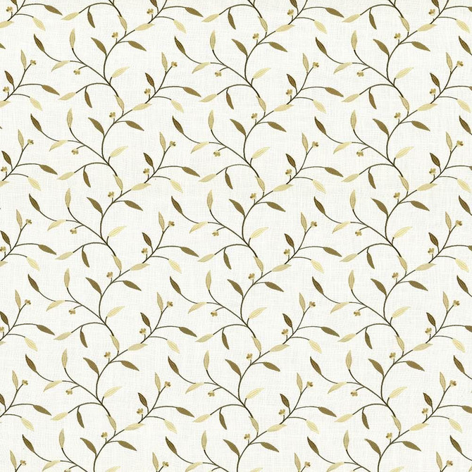 Kasmir Fabric Claire'S Garden Citrine 1443 70% Viscose
30% Linen
Embroidery
100% Rayon
 INDIA </p><p>Repeat: Horizontal: 12 5/8 inches and Vertical: 6 2/8 inches 52 - 55 - My Fabric Connection -