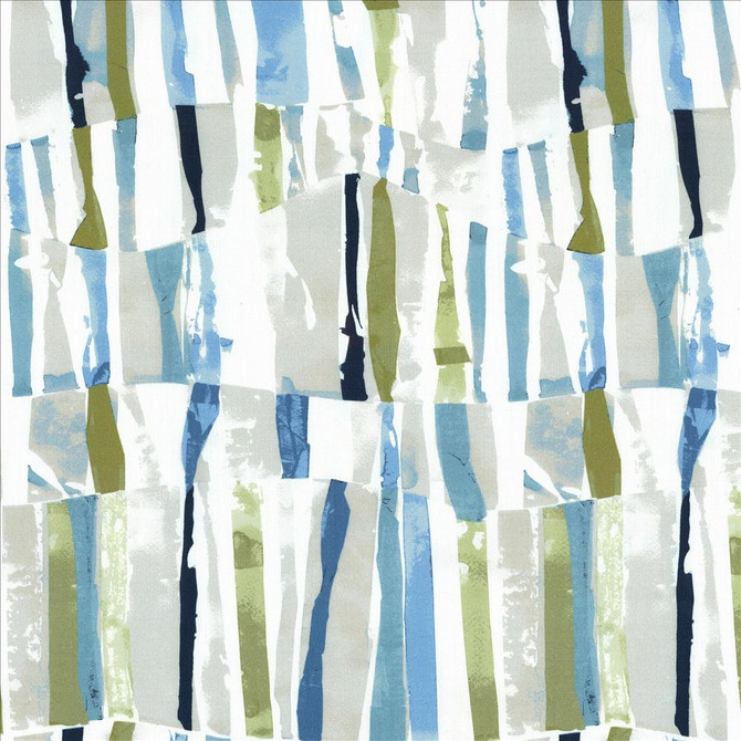 Kasmir Fabric Contempo Stripe Aqua 5081 100% Cotton
 INDIA 3,000 Wyzenbeek Double Rubs Horizontal: 13 4/8 inches and Vertical: 25 inches 54 - My Fabric Connection -