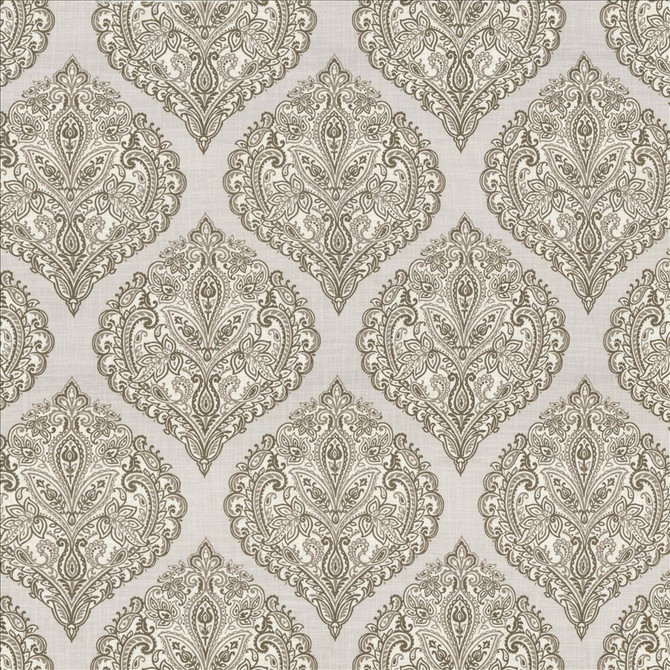 Kasmir Fabric Copa Damask Smoke See sample 55% Linen
45% Rayon
 CHINA 15,000 Wyzenbeek Double Rubs </p><p>Repeat: Horizontal: 14 3/8 inches and Vertical: 14 5/8 inches 54 - My Fabric Connection -