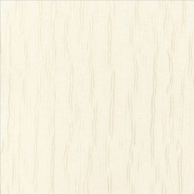 Kasmir Fabric Crinkle Up Ivory See sample 100% Polyester
 CHINA 15,000 Wyzenbeek Double Rubs </p><p>Repeat: Horizontal: N/A and Vertical: N/A 56 - My Fabric Connection -
