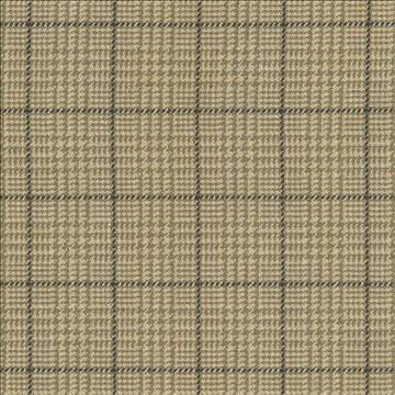 Kasmir Fabric Dashing Plaid Khaki 5066 75% Cotton 25% Acrylic USA 15,000 Wyzenbeek Double Rubs H: 2 inches, V: 2 inches 54 - 58 - My Fabric Connection - Kasmir