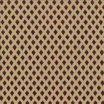 Kasmir Fabric Diamond Broker Crimson 5071 100% Polyester CHINA 25,000 Wyzenbeek Double Rubs H: 6/8 inches, V: 1 4/8 inches 56 - 59 - My Fabric Connection - Kasmir