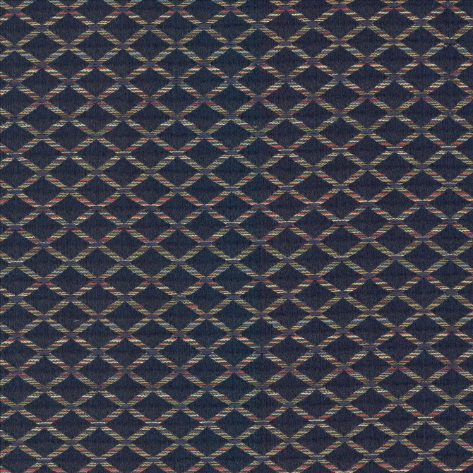 Kasmir Fabric Diamonside Lake 5088 55% Polyester
45% Rayon
 CHINA </p><p>Repeat: Horizontal: 1 2/8 inches and Vertical: 4/8 inches 55 - My Fabric Connection -