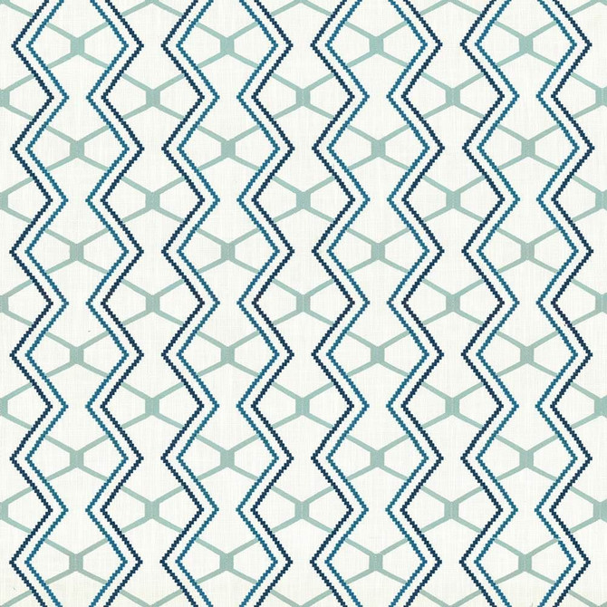 Kasmir Fabric Drewery Seaglass 1436 55% Cotton
35% Polyester
10% Rayon
Embroidery
50% Cotton
50% Viscose
 INDIA Not Tested Horizontal: 8 6/8 inches and Vertical: 6 2/8 inches 51 - My Fabric Connection -