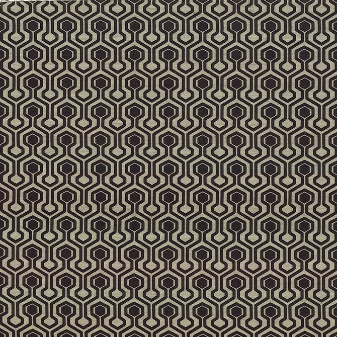 Kasmir Fabric Escada Black See sample 100% Polyester
 CHINA 15,000 Wyzenbeek Double Rubs </p><p>Repeat: Horizontal: 3 4/8 inches and Vertical: 3 2/8 inches 56 - My Fabric Connection -