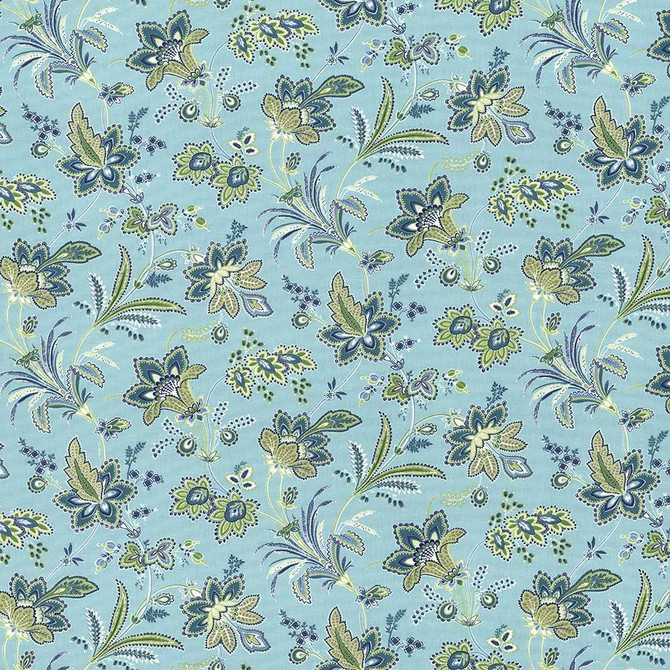 Kasmir Fabric Evanston Seaspray 5082 100% Cotton USA 15,000 Wyzenbeek Double Rubs H: 27 4/8 inches, V:18 inches 54 - My Fabric Connection - Kasmir