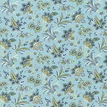 Kasmir Fabric Evanston Seaspray 5082 / 40 100% Cotton 15,000 Wyzenbeek Double Rubs </p><p>Repeat: Horizontal: 27 4/8 Inches and Vertical: 18 Inches 54 Inches - My Fabric Connection -