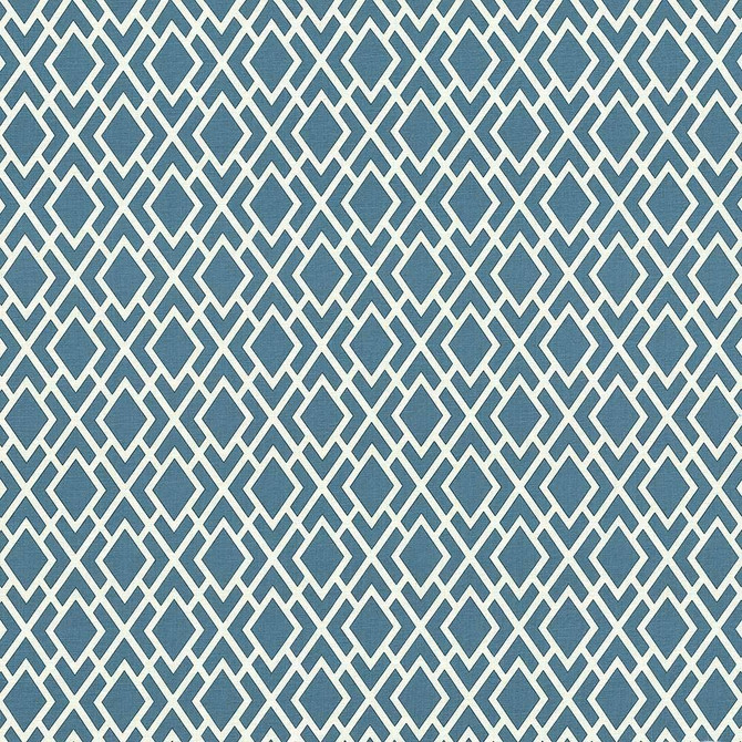 Kasmir Fabric Ginza Marina 5107 100% Cotton PAKISTAN H: 4 4/8 inches, V:6 4/8 inches 54 - 55 - My Fabric Connection - Kasmir