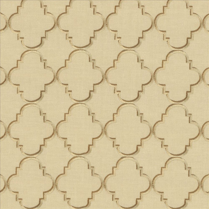 Kasmir Fabric Goodean Papyrus See sample 100% Polyester
Embroidery
100% Rayon
 INDIA 30,000 Wyzenbeek Double Rubs </p><p>Repeat: Horizontal: 4 inches and Vertical: 4 4/8 inches 52 - My Fabric Connection -