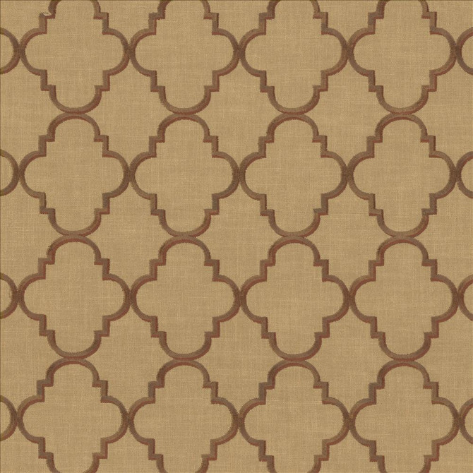Kasmir Fabric Goodean Spice See sample 100% Polyester
Embroidery
100% Rayon
 INDIA 30,000 Wyzenbeek Double Rubs </p><p>Repeat: Horizontal: 4 inches and Vertical: 4 4/8 inches 52 - My Fabric Connection -