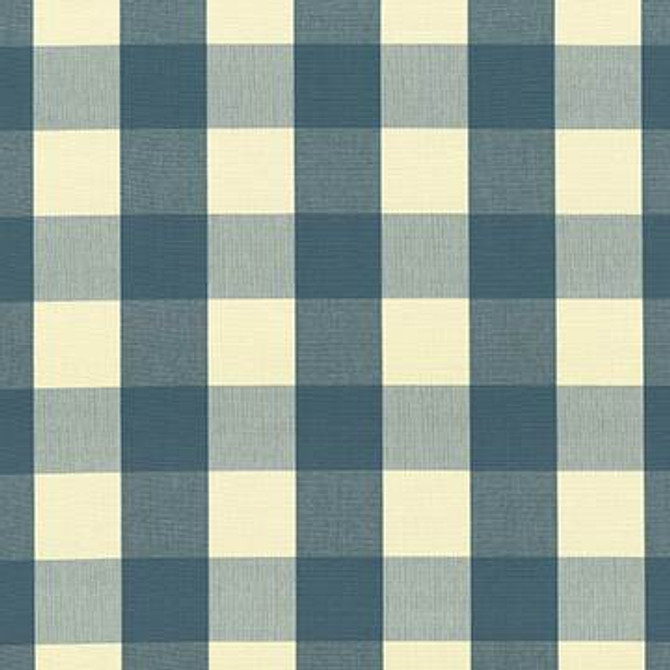 Kasmir Fabric Hampton Check Teal 5089 / 35 100% Cotton 6,000 Wyzenbeek Double Rubs </p><p>Repeat: Horizontal: 8 Inches and Vertical: 8 Inches 54 Inches - My Fabric Connection -