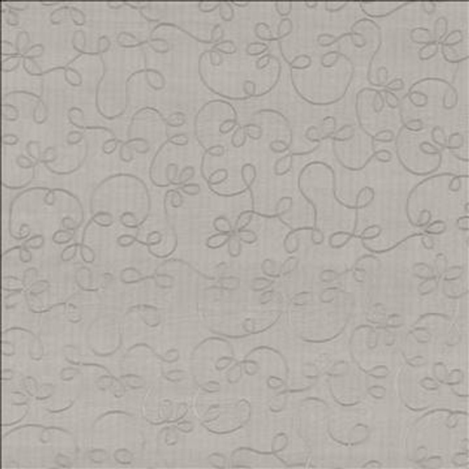 Kasmir Fabric Improvise Sterling 5077 100% Polyester Embroidery Contents 100% Polyester CHINA - H: 17 inches, V: 28 inches 106 - 108 - My Fabric Connection - Kasmir