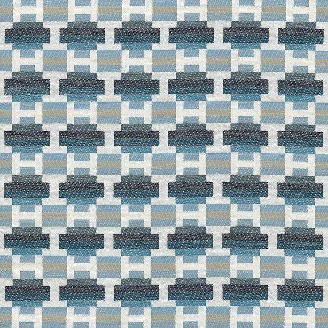 Kasmir Fabric Ixtapa Midnight 5072 62% Polyester
38% Rayon
 USA 21,000 Wyzenbeek Double Rubs Horizontal: 1 6/8 inches and Vertical: 1 5/8 inches 54 - My Fabric Connection -