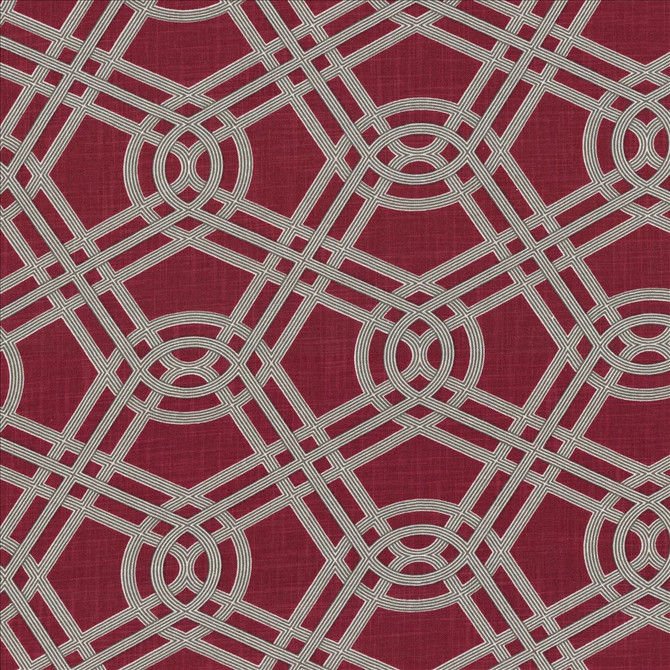 Kasmir Fabric Macrame Berry 5087 55% Linen
45% Cotton
 CHINA </p><p>Repeat: Horizontal: 13 4/8 inches and Vertical: 12 2/8 inches 54 - My Fabric Connection -