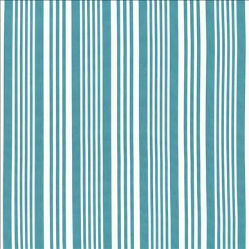 Kasmir Fabric Mahina Stripe Turquoise 5107 100% Cotton USA 51,000 Wyzenbeek Double Rubs H: 9 inches, V: N/A 53 - 54 - My Fabric Connection - Kasmir