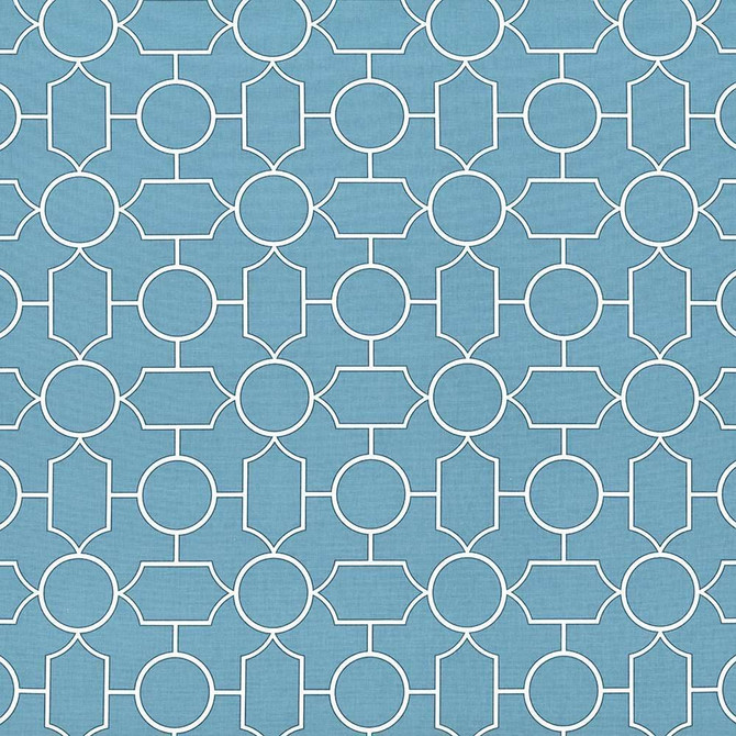 Kasmir Fabric Mezzanine Peacock 5082 TURKMENISTAN 30,000 Wyzenbeek Double Rubs H: 9 inches, V:9 inches 54 - My Fabric Connection - Kasmir