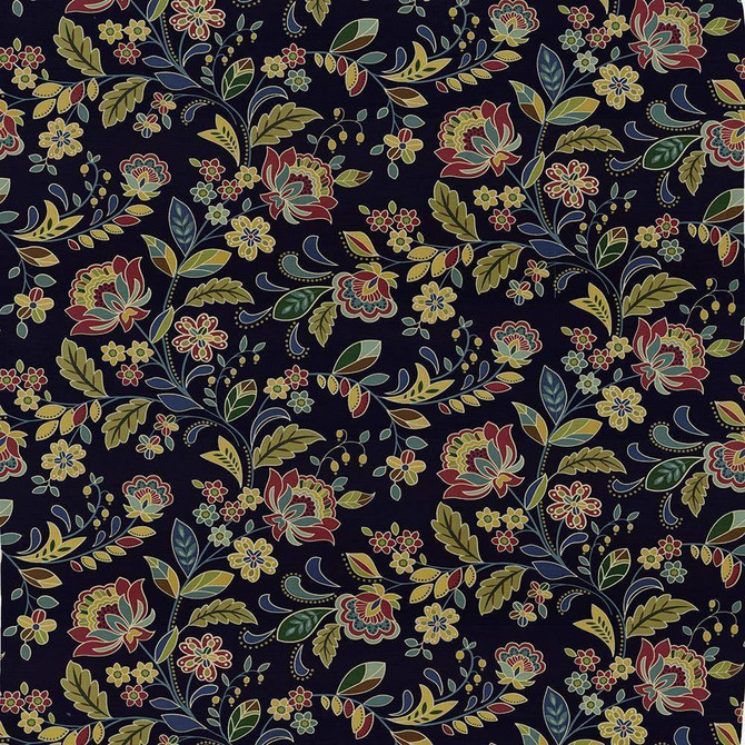 Kasmir Fabric Mon Ami Midnight 5065 PAKISTAN 15,000 Wyzenbeek Double Rubs H: 54.00 inches, V:25 2/8 inches 54 - 55 - My Fabric Connection - Kasmir