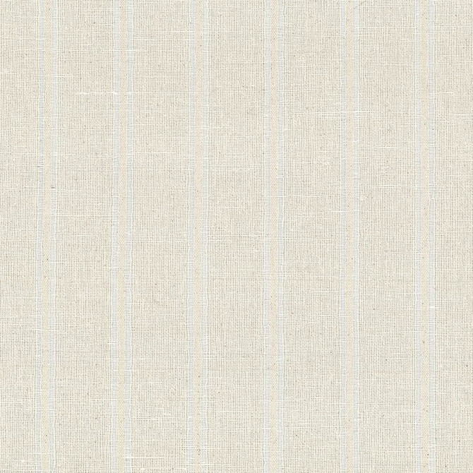 Kasmir Fabric Peekaboo Stripe Off White See sample 50% Cotton
50% Linen
 INDIA Not Tested </p><p>Repeat: Horizontal: 2 4/8 inches and Vertical: N/A 54 - My Fabric Connection -
