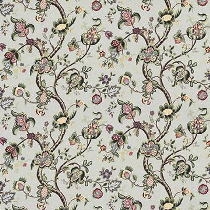 Kasmir Fabric Pembroke Manor Meadow 1436 / 11 100% Linen 9,000 Wyzenbeek Double Rubs </p><p>Repeat: Horizontal: 27 Inches and Vertical: 24 Inches 54 - 56 Inches - My Fabric Connection -