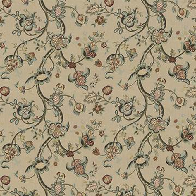 Kasmir Fabric Pembroke Manor Tea Stain 1434 / 35 100% Linen 9,000 Wyzenbeek Double Rubs </p><p>Repeat: Horizontal: 27 Inches and Vertical: 24 Inches 54 - 56 Inches - My Fabric Connection -