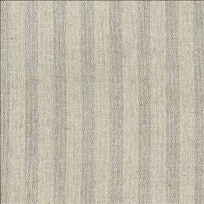 Kasmir Fabric Quinlan Stripe Natural 5035 65% Cotton 35% Linen INDIA Not Tested H: 2 inches, V: N/A 54 - 55 - My Fabric Connection - Kasmir