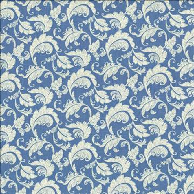 Kasmir Fabric Recoleta Delft 5072 55% Linen 45% Rayon CHINA 12,000 Wyzenbeek Double Rubs H: 13 4/8 inches, V: 13 4/8 inches 54 - 55 - My Fabric Connection - Kasmir