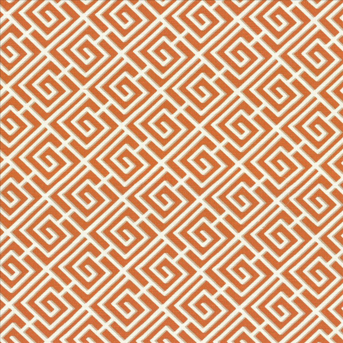 Kasmir Fabric Royal Pagoda Tango 5086 100% Cotton PAKISTAN 15,000 Wyzenbeek Double Rubs Horizontal: 4 4/8 inches and Vertical: 4 4/8 inches 54 - 55 - My Fabric Connection -