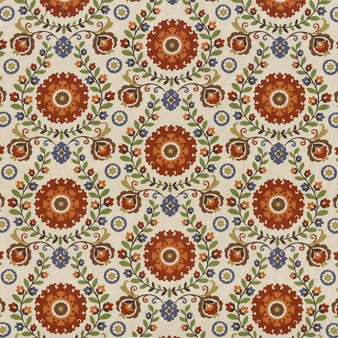 Kasmir Fabric San Pedro Harvest 5079 CHINA 30,000 Martindale Cycles H: 23 inches, V:11 inches 54 - My Fabric Connection - Kasmir