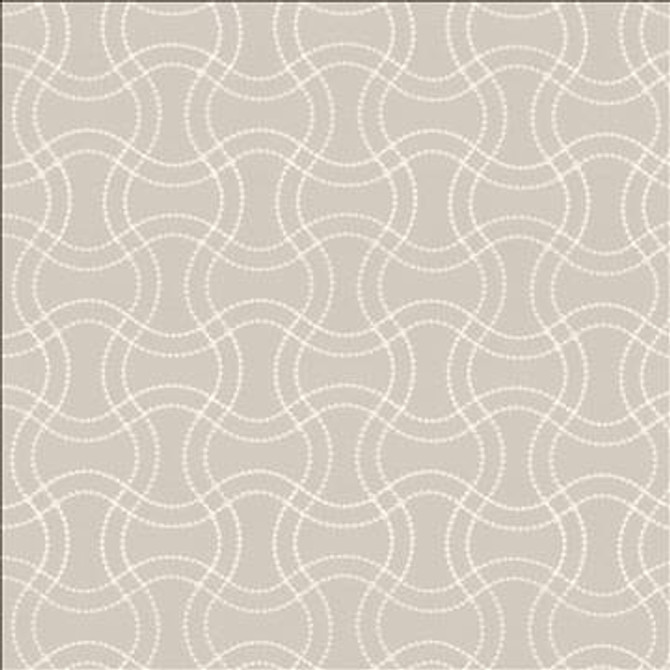 Kasmir Fabric Sawtooth Ivory 5108 100% Polyester TURKEY Not Tested H: 6 2/8 inches, V: 6 2/8 inches 118 - 119 - My Fabric Connection - Kasmir