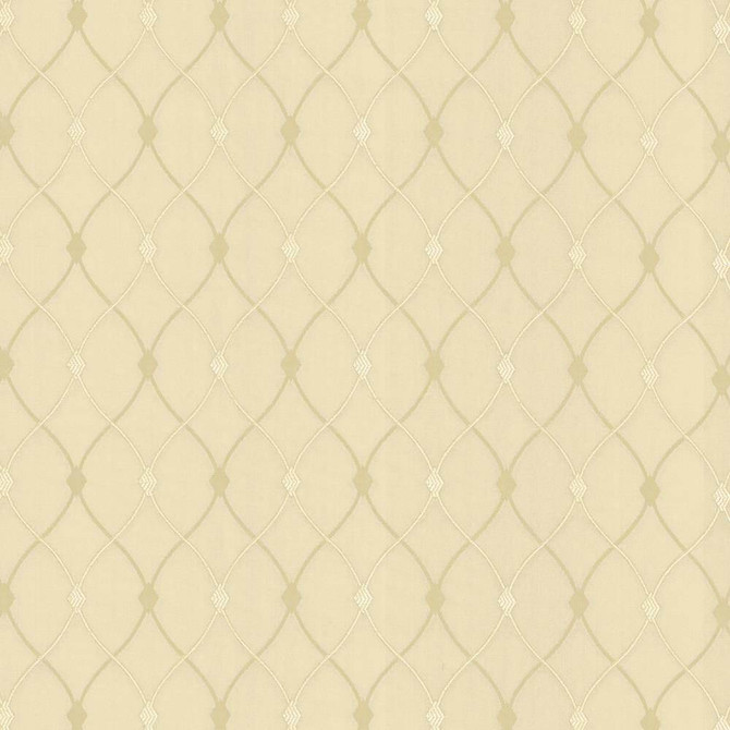 Kasmir Fabric Slipper Trellis Bone 5110 INDIA 30,000 Wyzenbeek Double Rubs H: 3 1/8 inches, V:5 1/8 inches 56 - 57 - My Fabric Connection - Kasmir