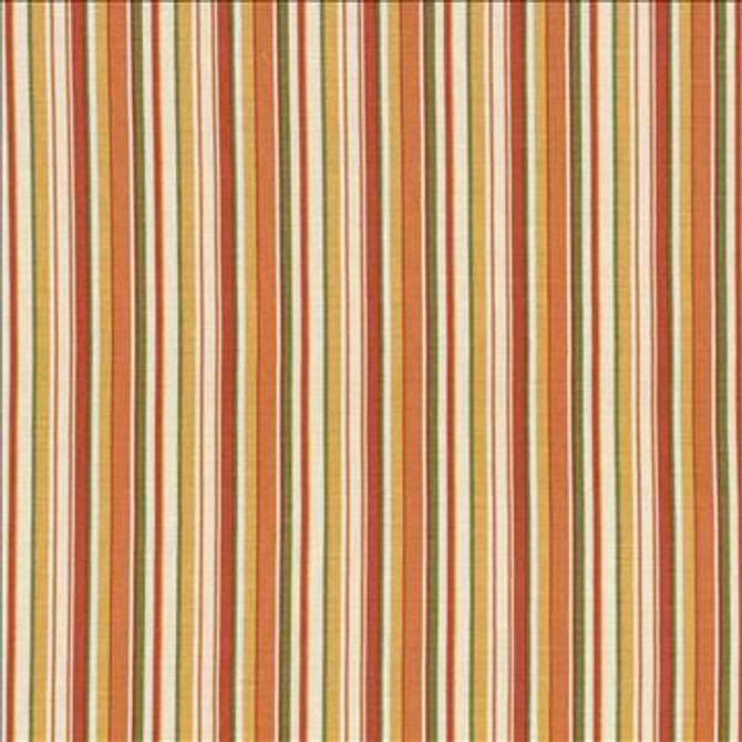 Kasmir Fabric Spring Stripe Apricot 5070 100% Cotton PAKISTAN 15,000 Wyzenbeek Double Rubs H: 5 inches, V: N/A 54 - 55 - My Fabric Connection - Kasmir
