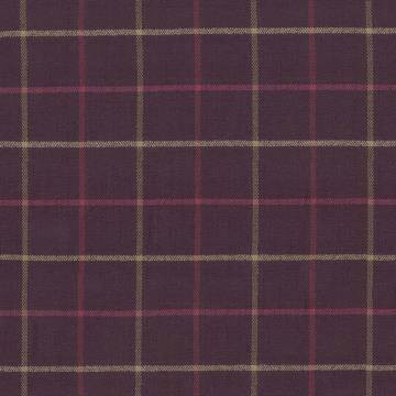 Kasmir Fabric Steinbeck Check Berry 1446 / 28 50% Polyester
50% Viscose 68,000 Martindale Cycles </p><p>Repeat: Horizontal: 5 Inches and Vertical: 5 Inches 57 Inches - My Fabric Connection -