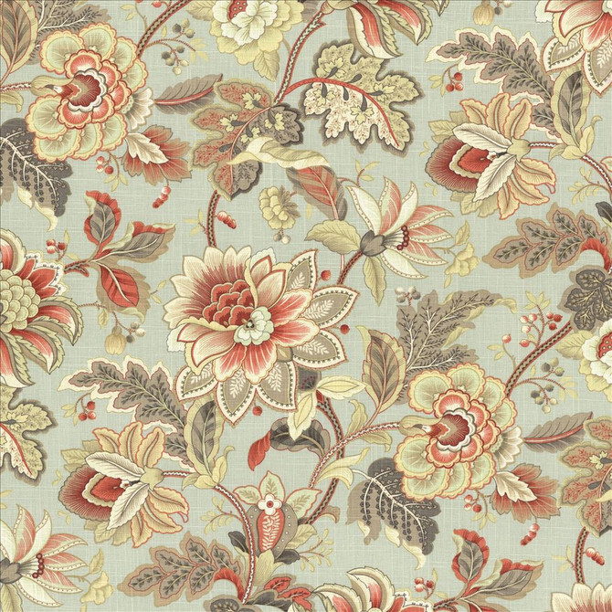 Kasmir Fabric Stillbrooke Dew 5082 55% Linen
45% Rayon
 CHINA </p><p>Repeat: Horizontal: 27 4/8 inches and Vertical: 25 6/8 inches 54 - 55 - My Fabric Connection -