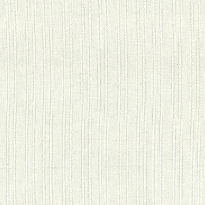 Kasmir Fabric Straight Talk Off White 5035 INDIA Not Tested H: 4 6/8 inches, V:N/A 54 - 55 - My Fabric Connection - Kasmir