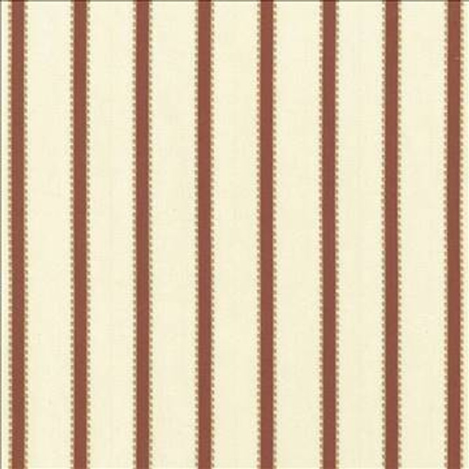 Kasmir Fabric Stripe Delight Cinnabar 5070 100% Cotton INDIA 27,000 Wyzenbeek Double Rubs H: 1 4/8 inches, V: N/A 55 - 57 - My Fabric Connection - Kasmir